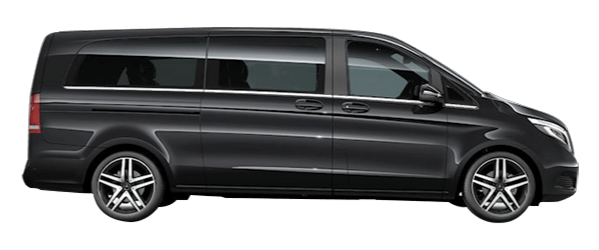 Mercedes-Benz V-Klasse Extra Lang Seitenansicht - VIP-Transfer und Gruppentransport München